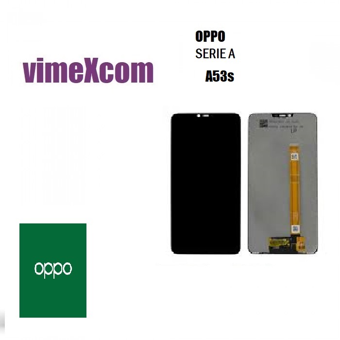 OPPO A53 / A53s / A32 / A33 / A11s (4G) (2020) Lcd Black Code: O-104   (SKU 6150)