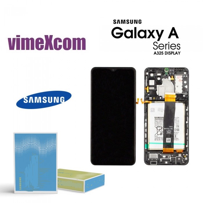 Lcd Samsung A325F 4G GH 82-25579 NERO (1034)