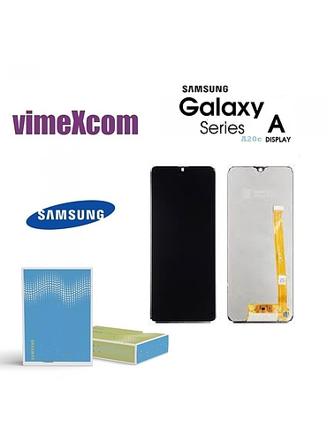 LCD Samsung A 207 (A20s 2019) GH81-17774A SM-A207 without  frame black  (sku 1055) 