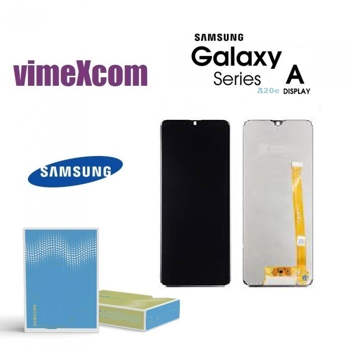 LCD Samsung A 207 (A20s 2019) GH81-17774A SM-A207 without  frame black  (sku 1055) 