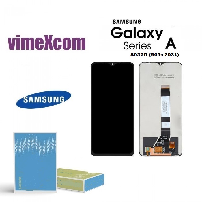  LCD SAMSUNG SM-A037G (A03s 2021) BLACK EU CODE (Without Frame) 